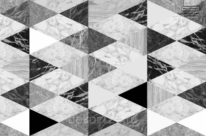 Черно белая плитка