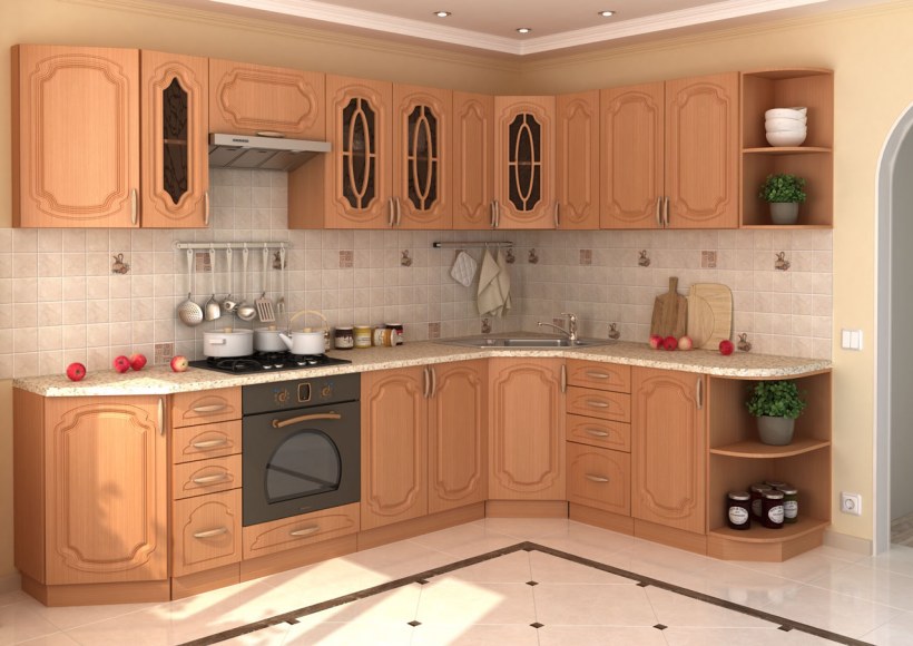 Кухня Лира ольха