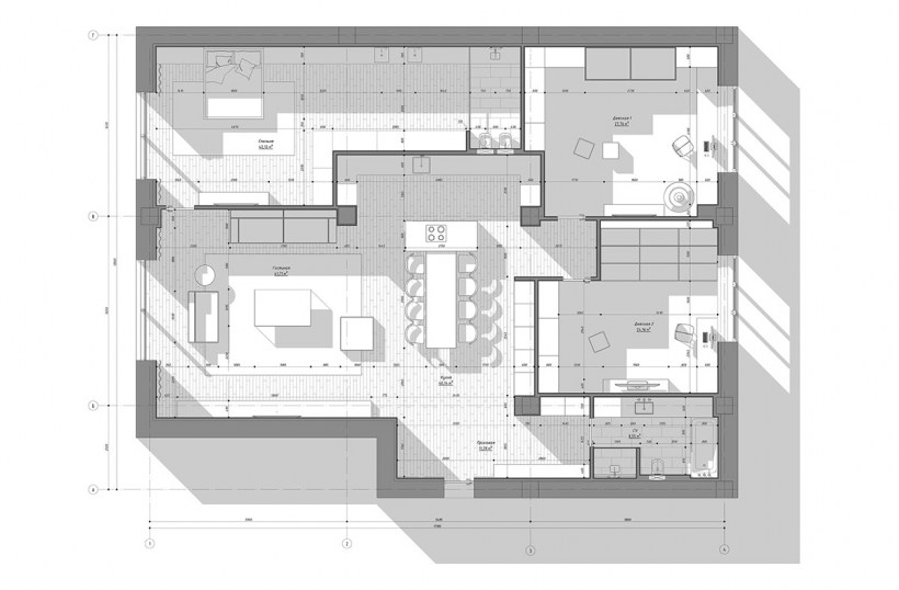 План интерьера