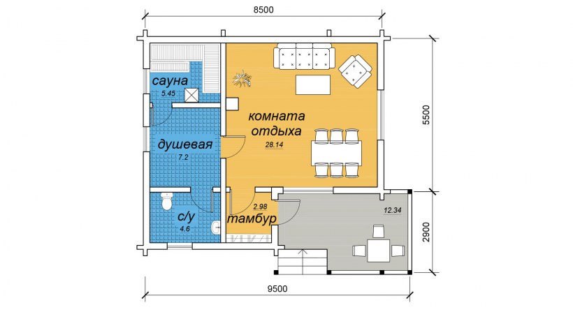 Сауна на Вильского Красноярск