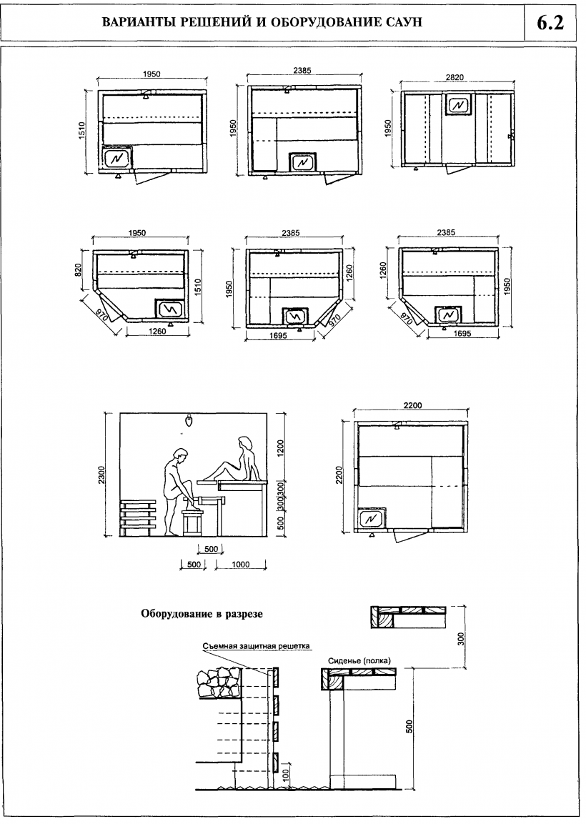 Небольшой дом с сауной
