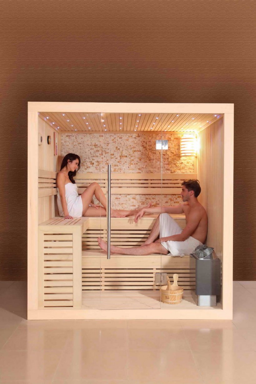 Двери в спа зону