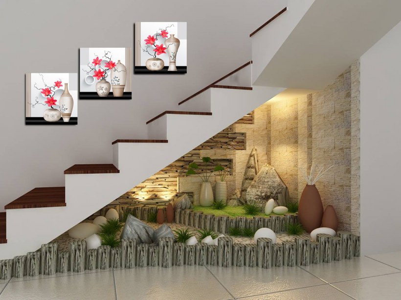 Подиум под лестницу