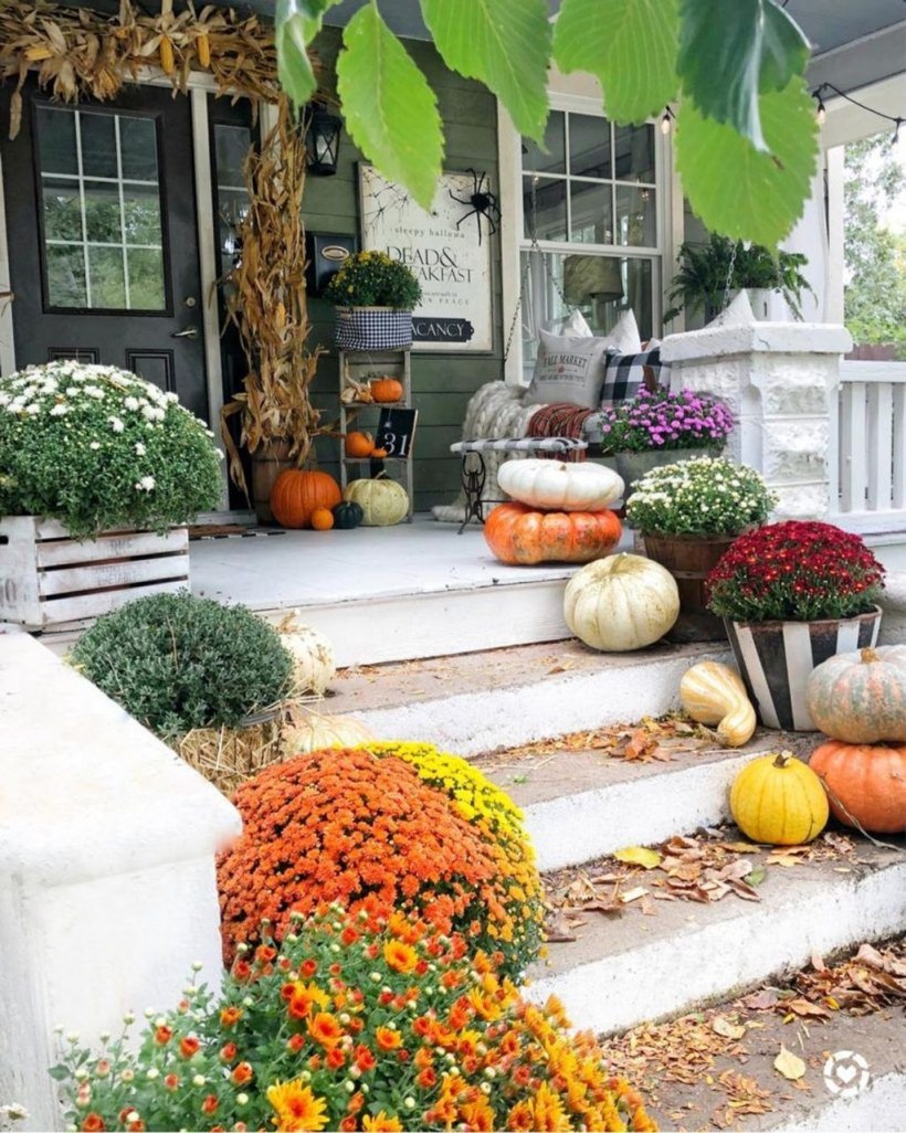 Осень веранда