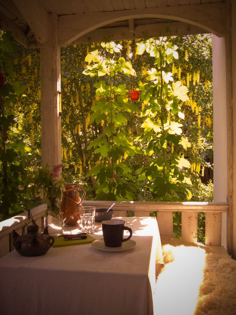 Осенний декор веранды