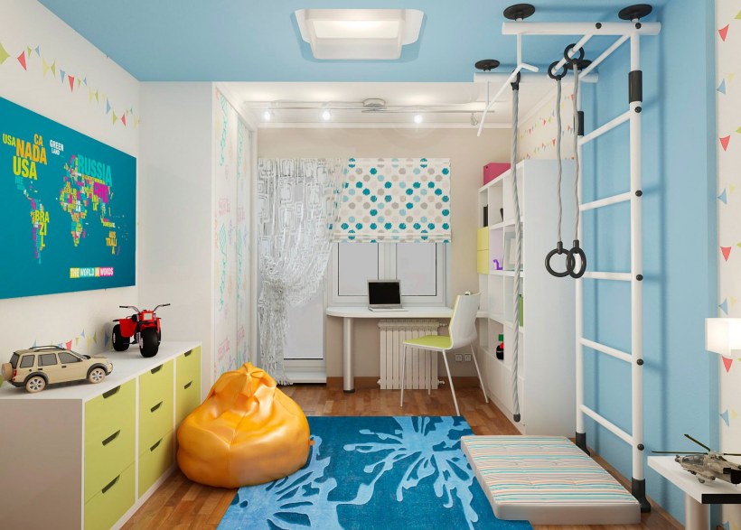 Детский спортивный уголок