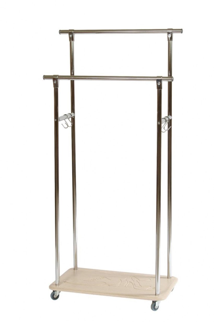 Вешалка гардеробная gr-03а с сеткой 750х420х900(1600)мм