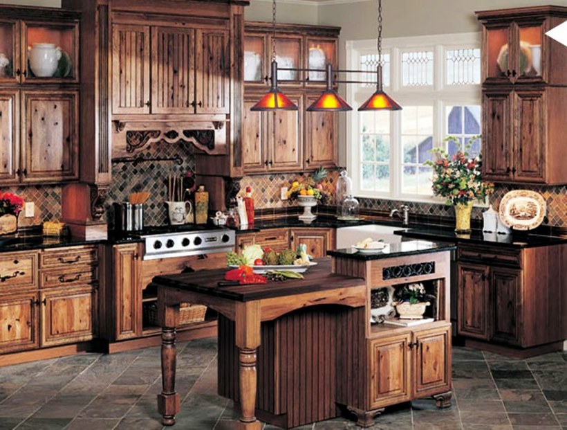 Кухня в деревенском стиле