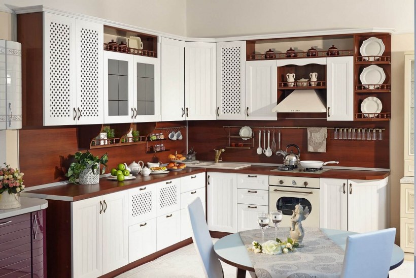 Кухня Кантри ясень светлый