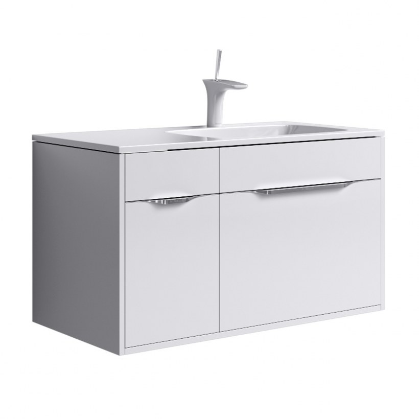 Malaga 90 Aqwella тумба с раковиной