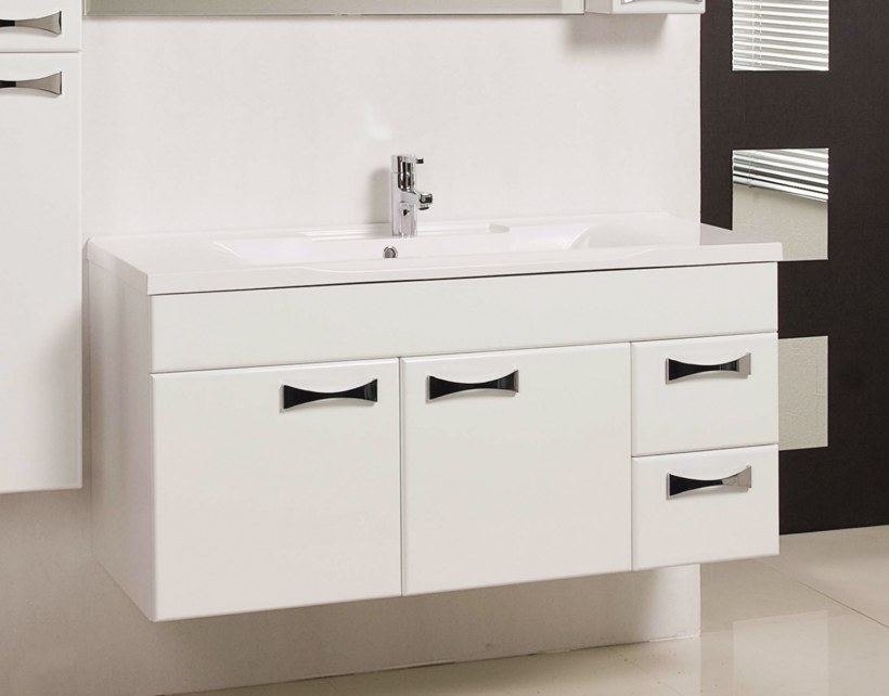 Тумба Акватон диор 80 белая