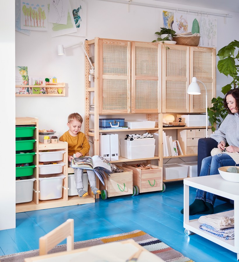 Ikea стеллаж Ивар