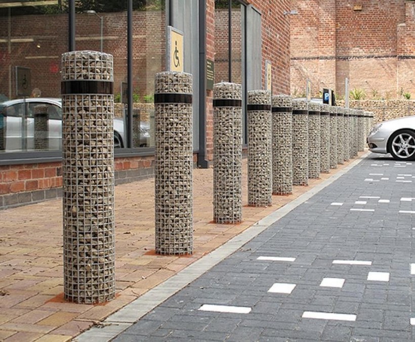 Габионы колонна