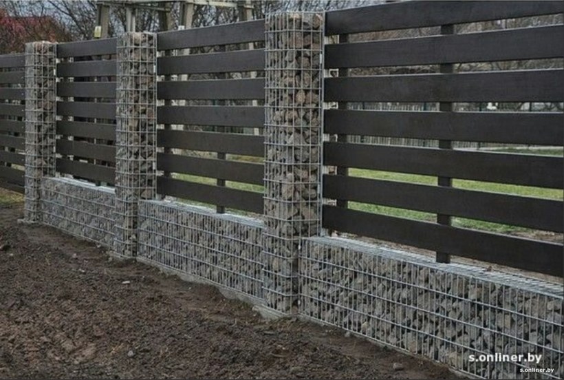 Габион ростверк