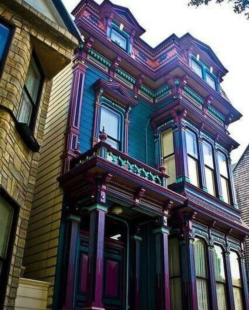 Викторианский дом Сан Франциско
