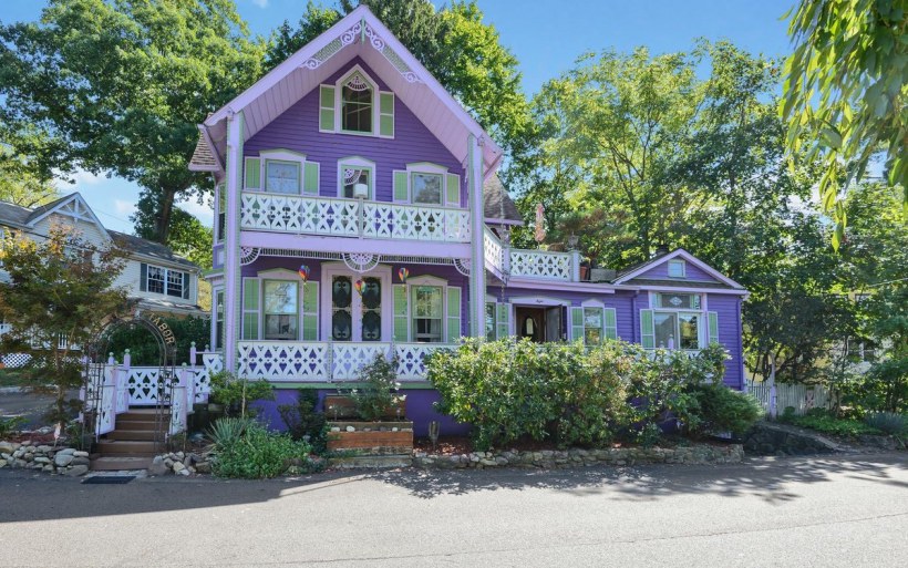Фиолетовый дом