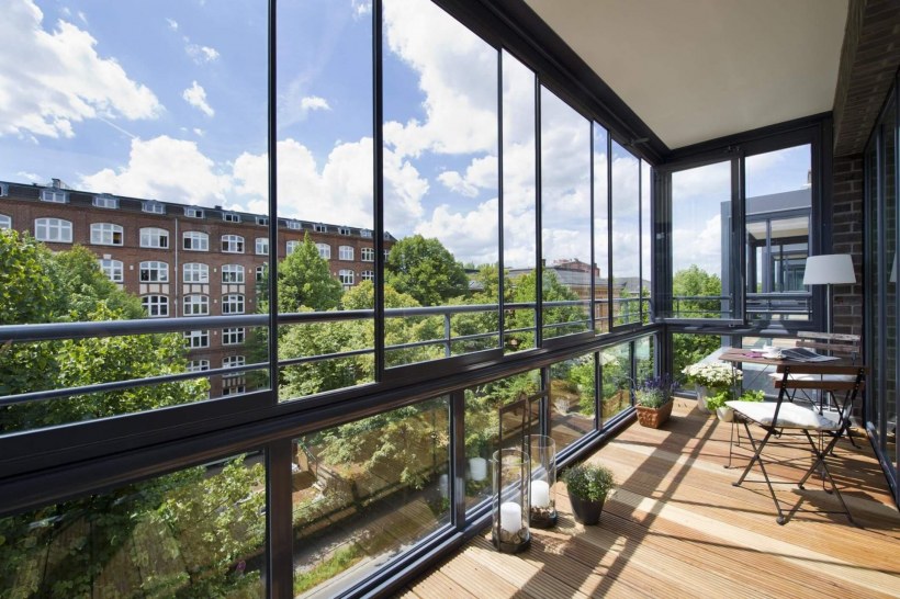 Rehau Безрамное остекление