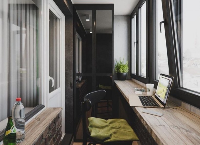 Лоджия в современном стиле