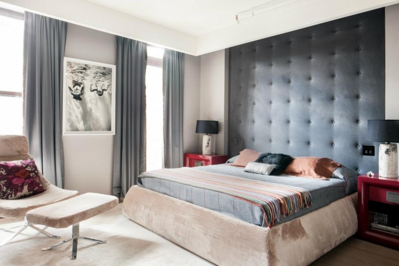 Мягкие стеновые панели для спальни