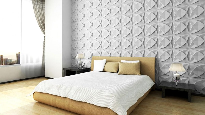 Гипсовая 3d панель "Селли"