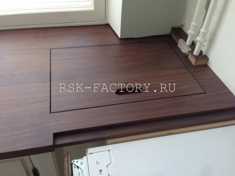 Столешница орех 0157 мир столешниц