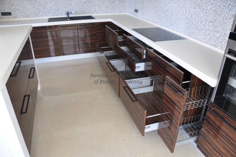 Столешница 96 орех Макассар Скиф