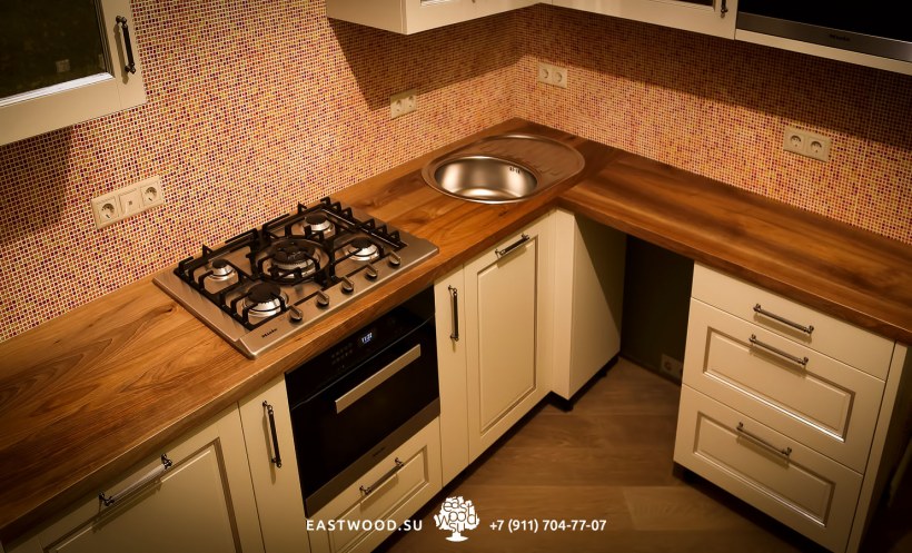 Столешница для кухни орех