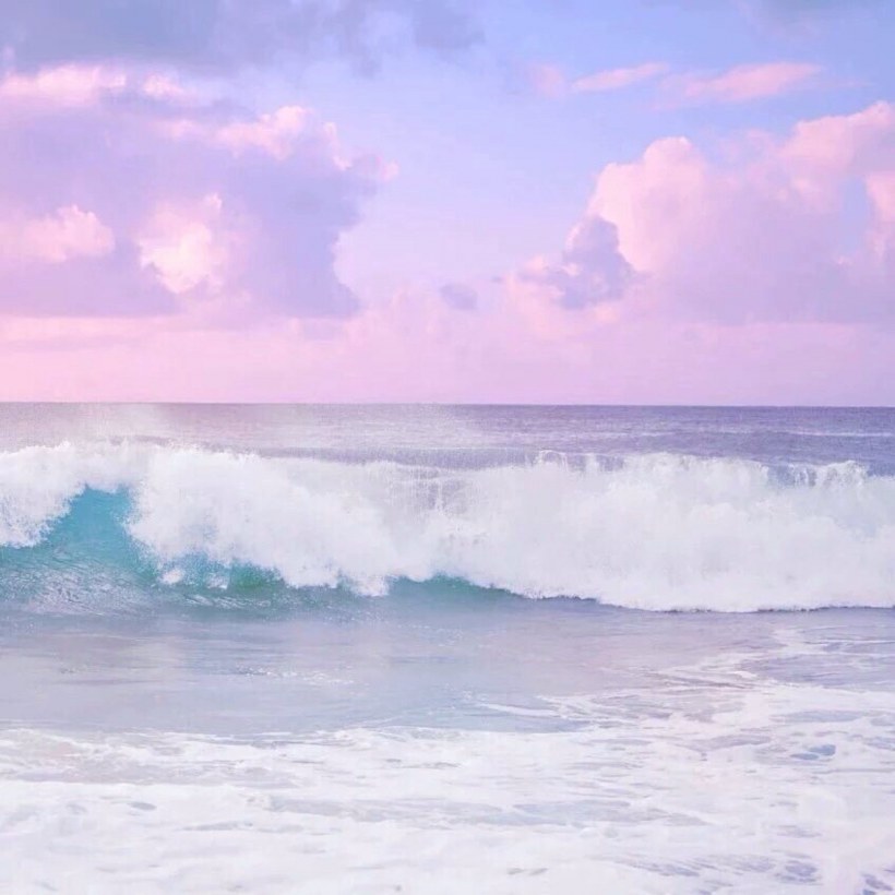 Море в пастельных тонах