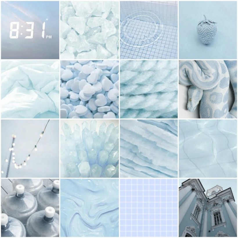 Эстетика светло голубого цвета