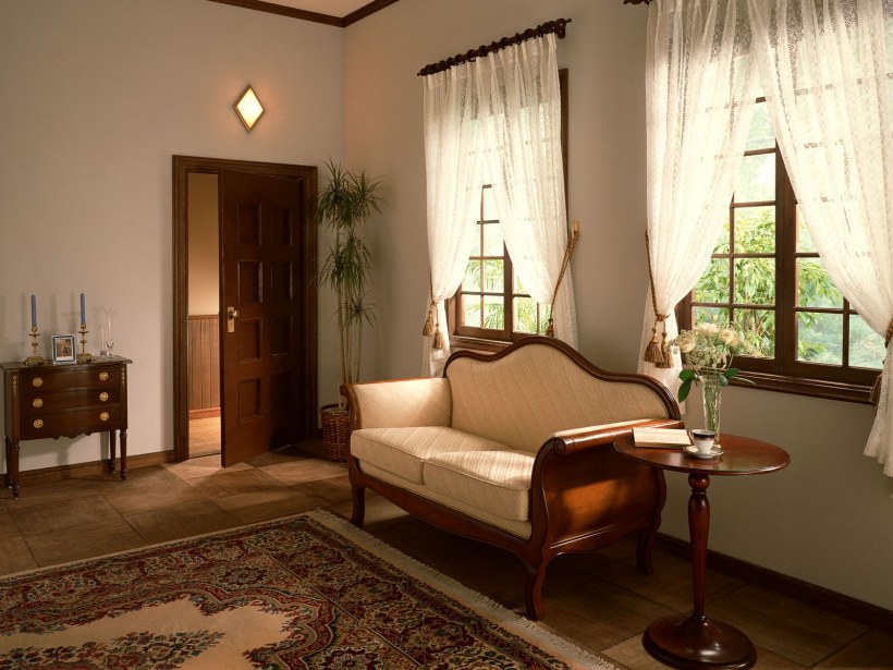 Интерьер комнат в частном доме