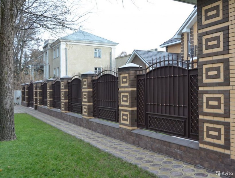 Красивый забор
