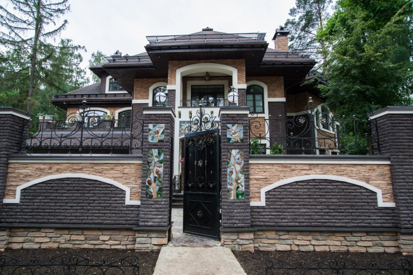 Кованые ворота Династия скл