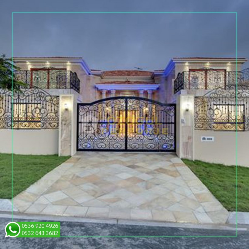 Кованые ворота Гефест