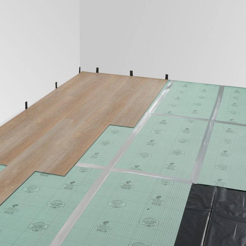 Подложка XPS под ламинат ПВХ 1.5 мм