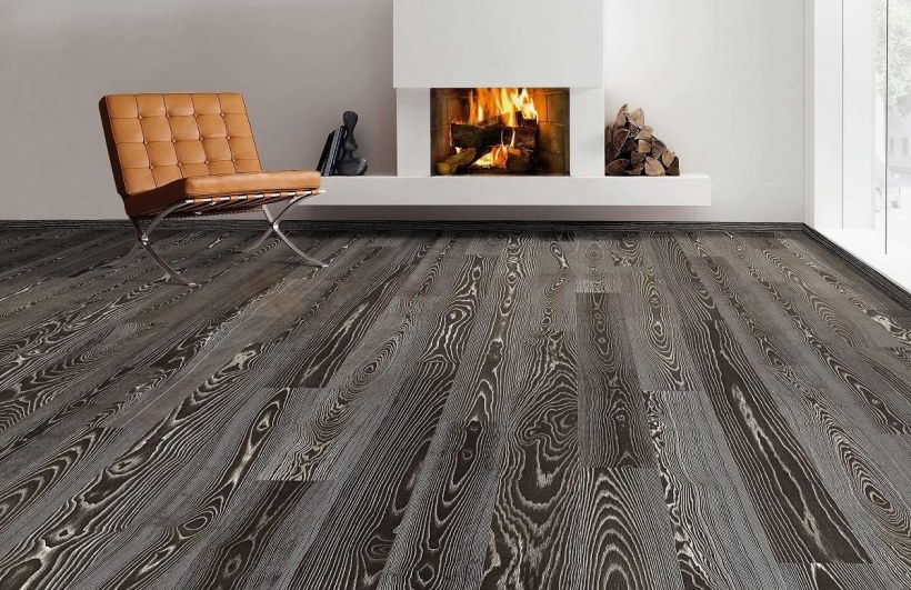 Паркетная доска Haro ясень Фэнси браш (термо