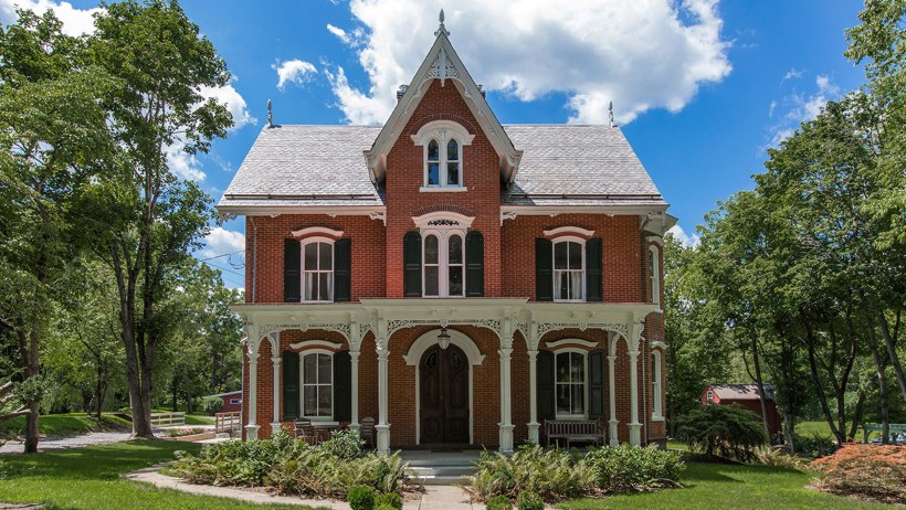 Американская вилла Викторианский стиль