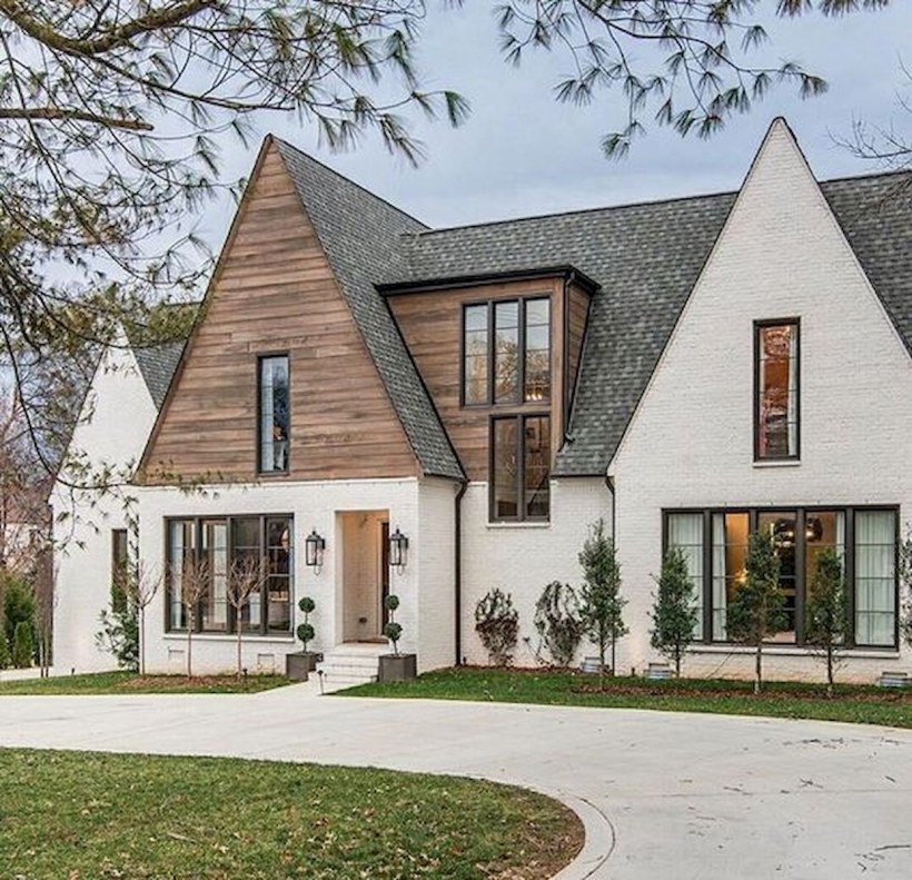 Фасад в скандинавском стиле