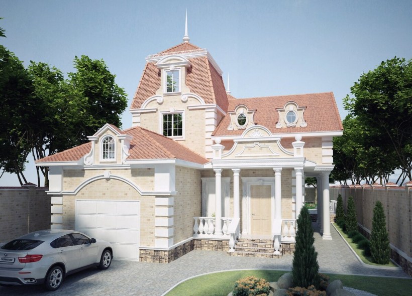 Частный дом в стиле Барокко