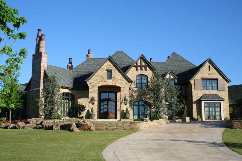 Городки в Америке в стиле Тюдор