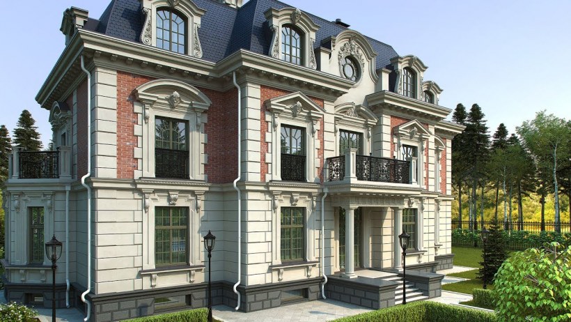 ТОПДОМ экстерьер неоклассический