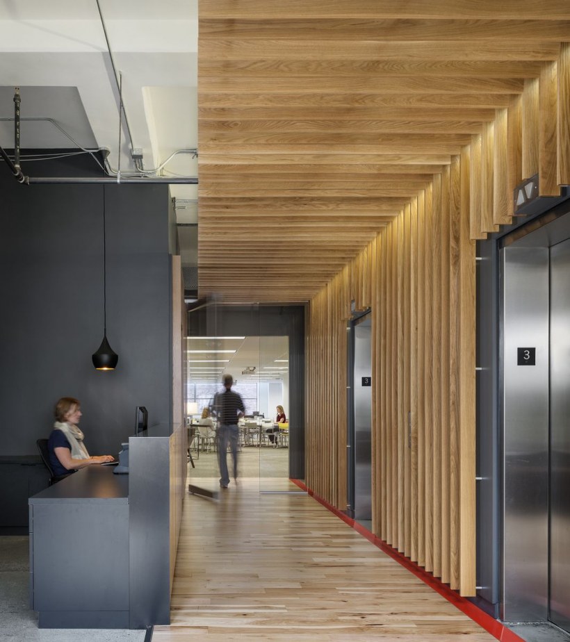 Отделка стен в офисе