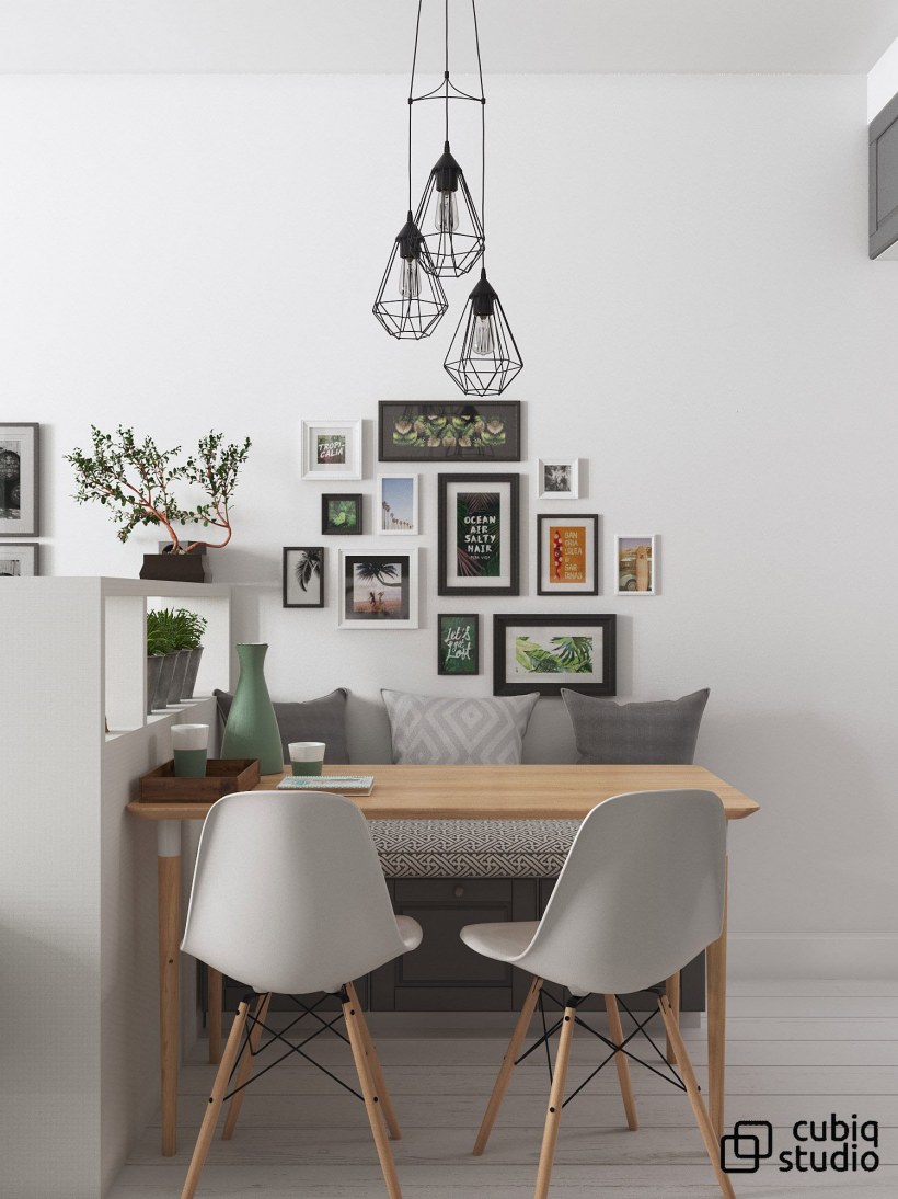 Скандинавский стиль в малогабаритной квартире