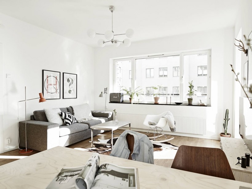 Скандинавский интерьер малогабаритных квартир