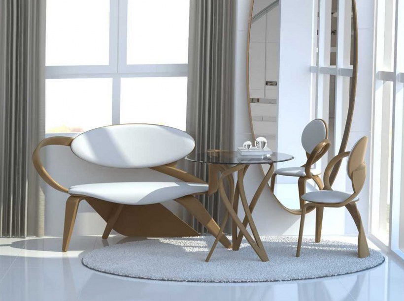 Тумбочка круглая априори r