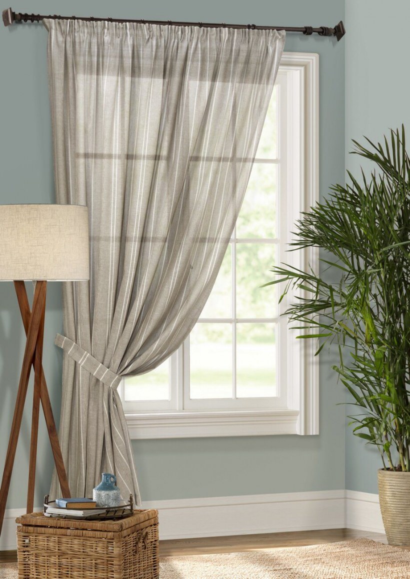 Портьеры Kauffort Campina на тесьме 270 см