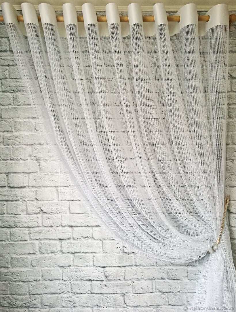 Шторы сетка на кухню