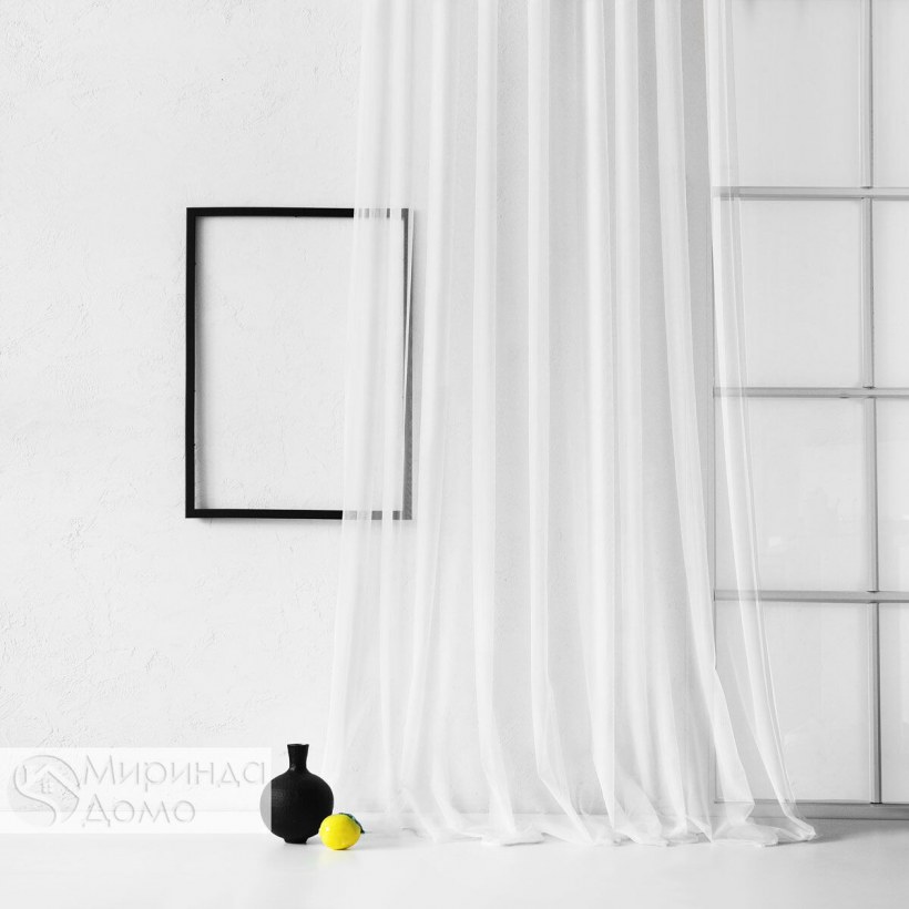 Штора айвори 270х200см
