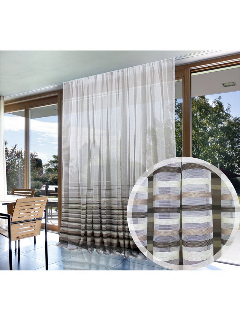 Amore mio / тюль полоски