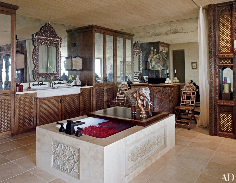 Ванная комната в индийском стиле