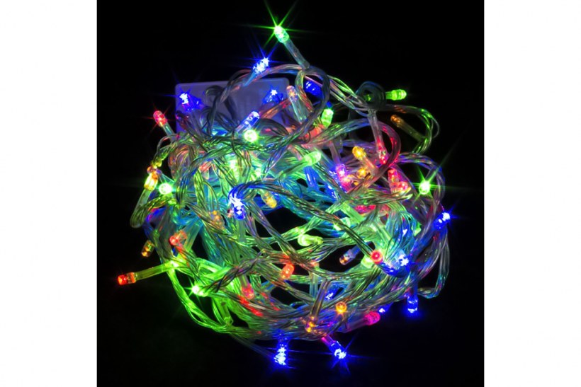 Гирлянда занавес звездочки Syda-04195, белый теплый свет, 138 ламп, 2.5х0.8 м